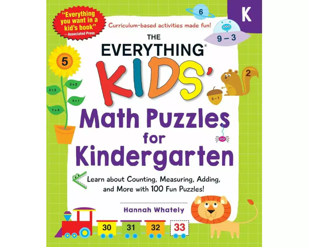 The Everything Kids' Math Puzzles for Kindergarten