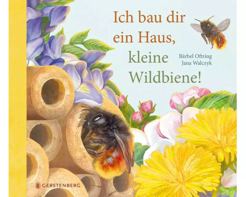 Ich bau dir ein Haus, kleine Wildbiene!
