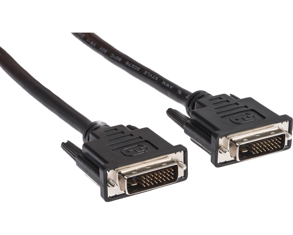 LINK2GO DVI-D Cable, dual link DV2013KBB male/male, 2.0m