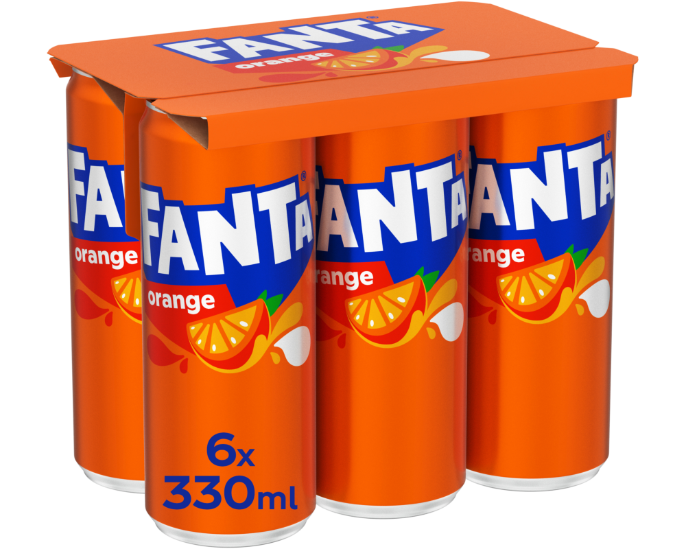 FANTA Orange 404027 33cl, 6 Stk.