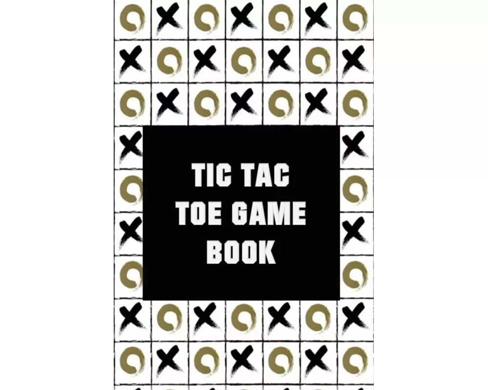 Tic-Tac-Toe Game Book (1000 Games)