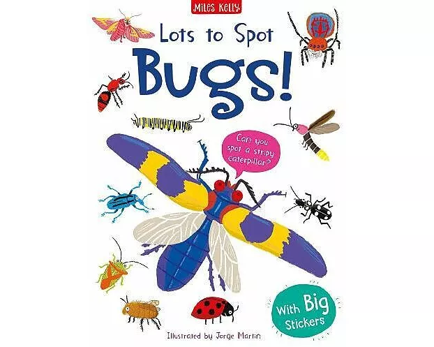 Lots to Spot Sticker Book: Bugs!