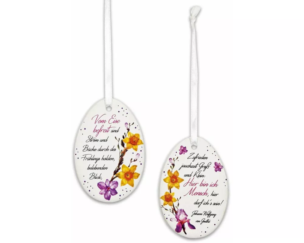 2er-Set Anhänger »Osterspaziergang«