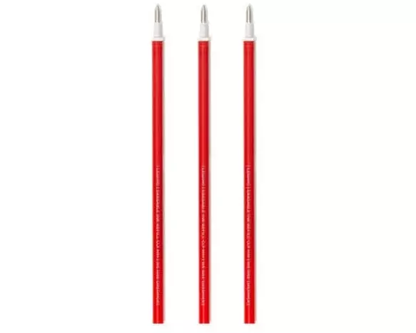 Legami Löschbarer Gelstift Ersatzminen 0.7 mm, Rot