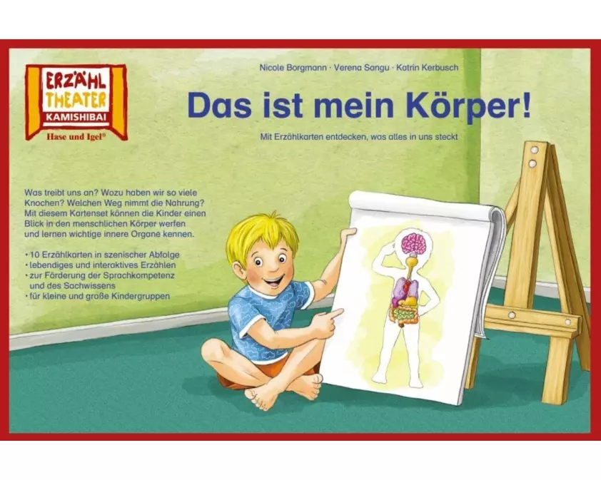 Das ist mein Körper! / Kamishibai Bildkarten