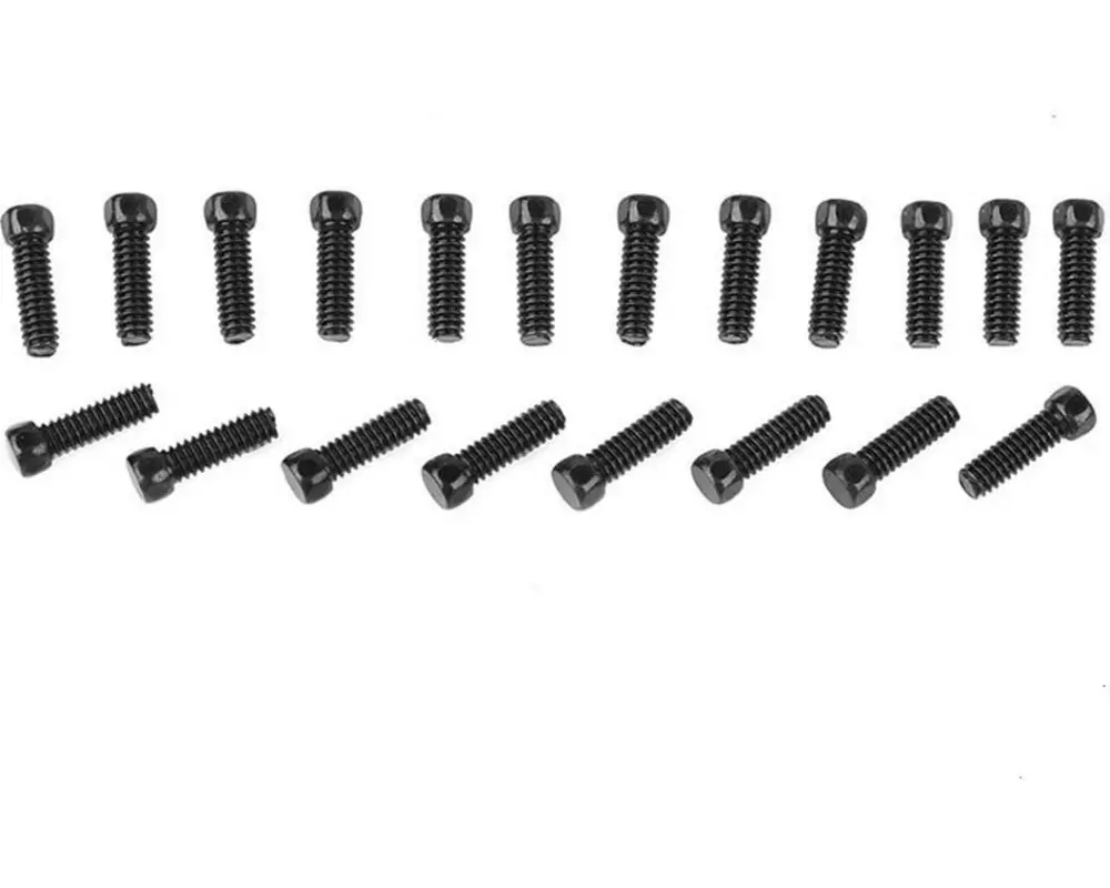 RC4WD Scale Hex Head Bolts M2 x 6 mm Schwarz