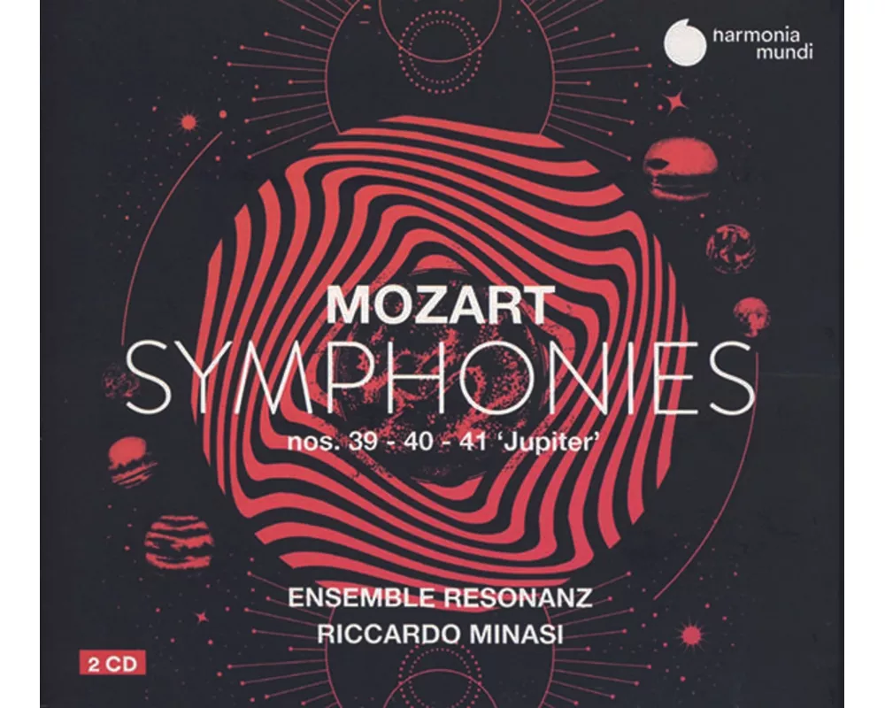 Mozart: Symphonies Nos. 39,40 & 41 'Jupiter'