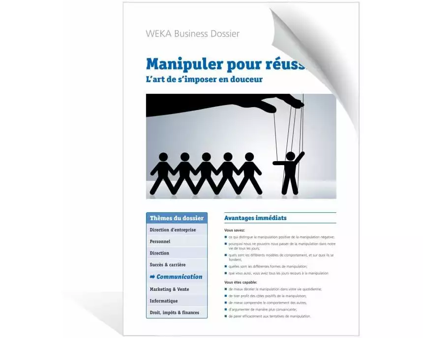 Manipuler pour réussir