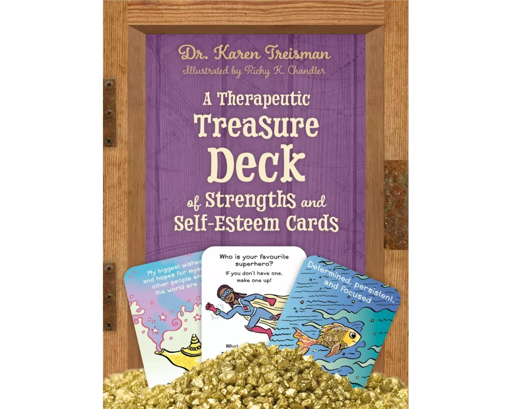 A Therapeutic Treasure Deck of Strengths and Self-Esteem Cards