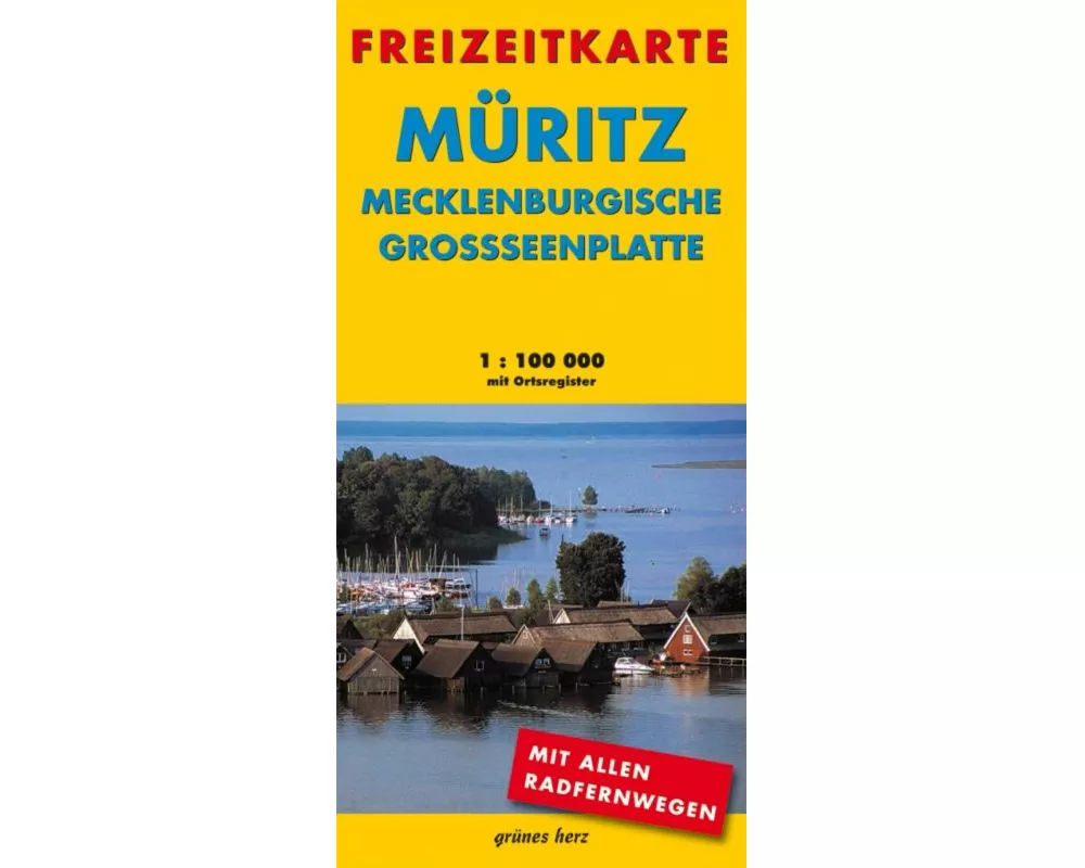 Müritz - Mecklenburgische Großseenplatte 1 : 100 000