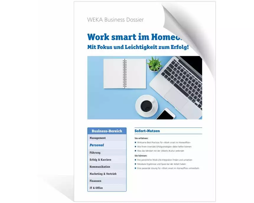 Work smart im Homeoffice
