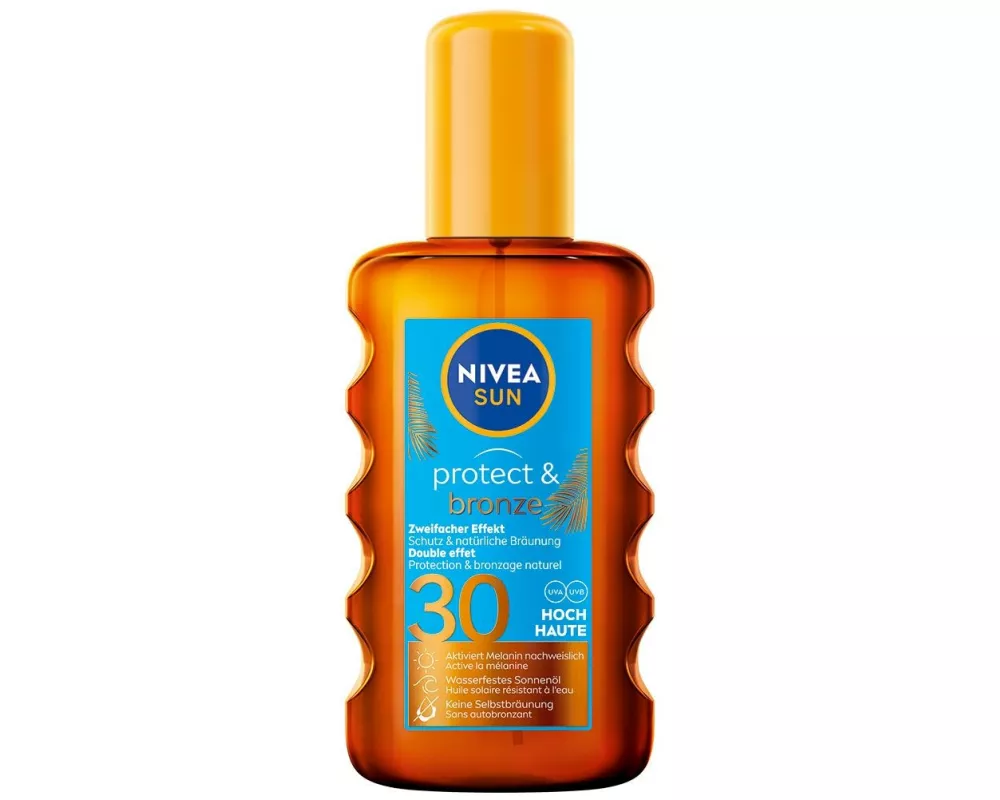 NIVEA SUN Sonnenöl Protect and Bronze LSF 30 200 ml
