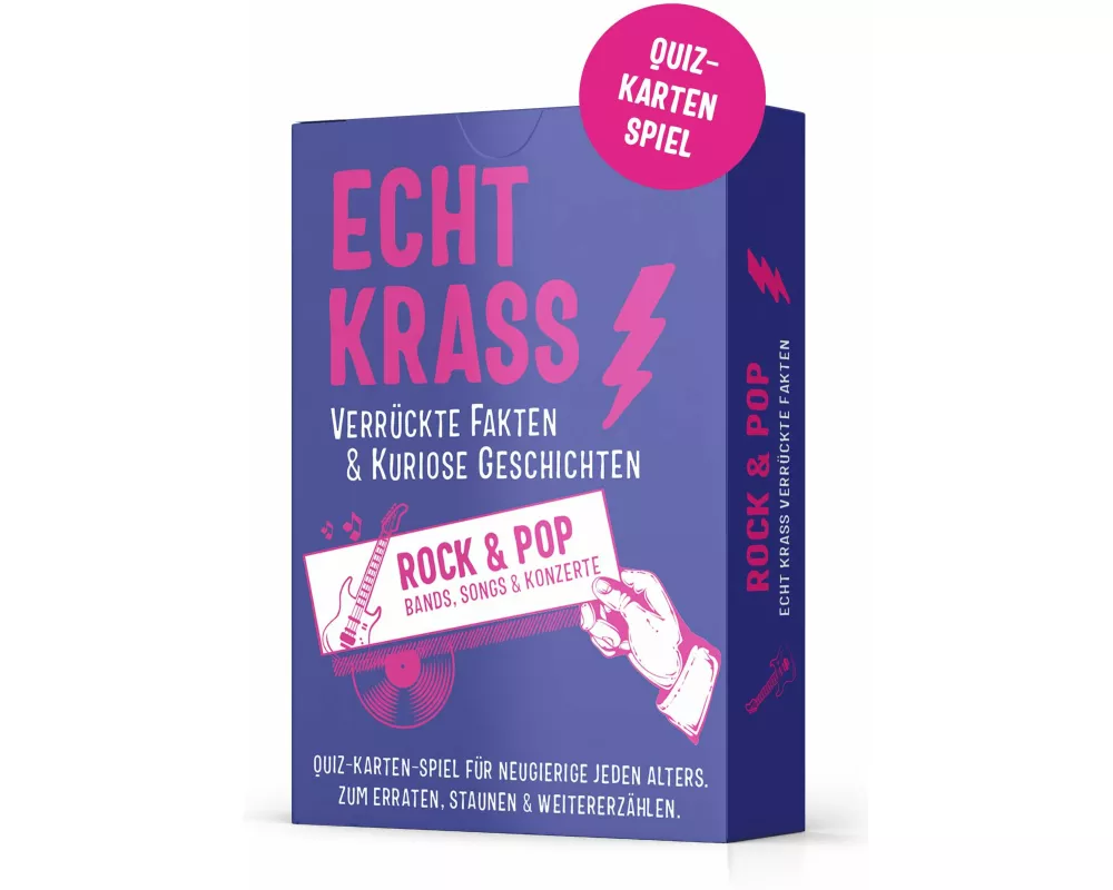 Echt krass verrückte Faken & kuriose Geschichten - Kategorie ROCK & POP