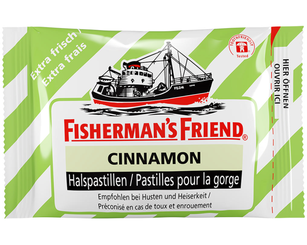 Fisherman's Bonbons Cinnamon 24 x 25 g