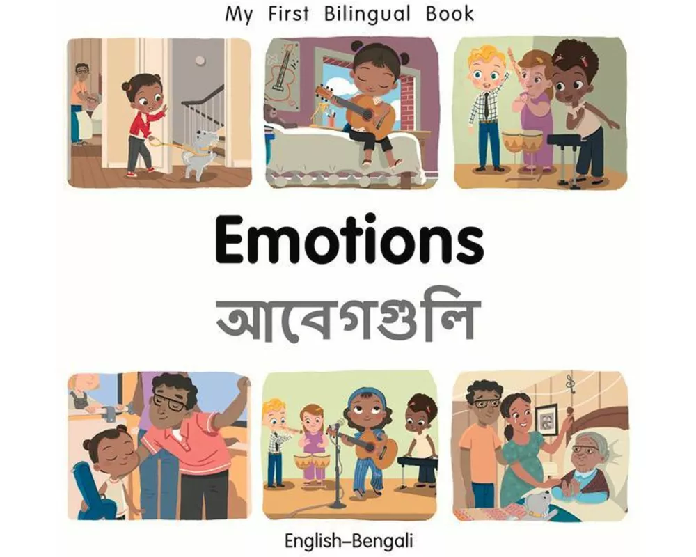 My First Bilingual Book-Emotions (English-Bengali)