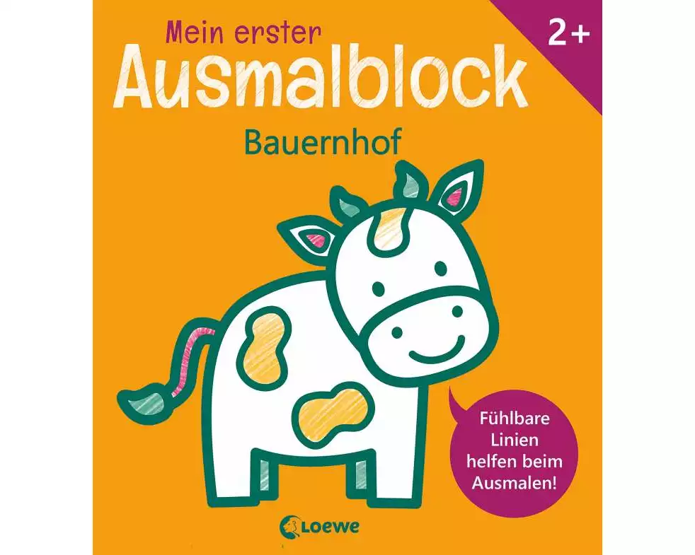 Mein erster Ausmalblock - Bauernhof