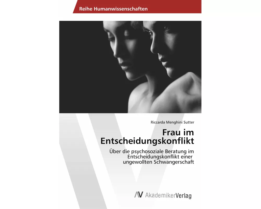 Frau im Entscheidungskonflikt