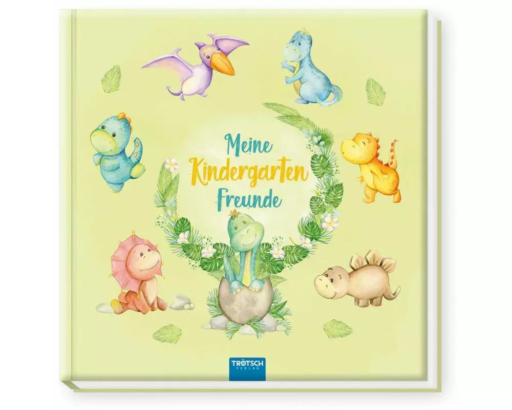 Trötsch Eintragalbum Meine Kindergartenfreunde Dinosaurier