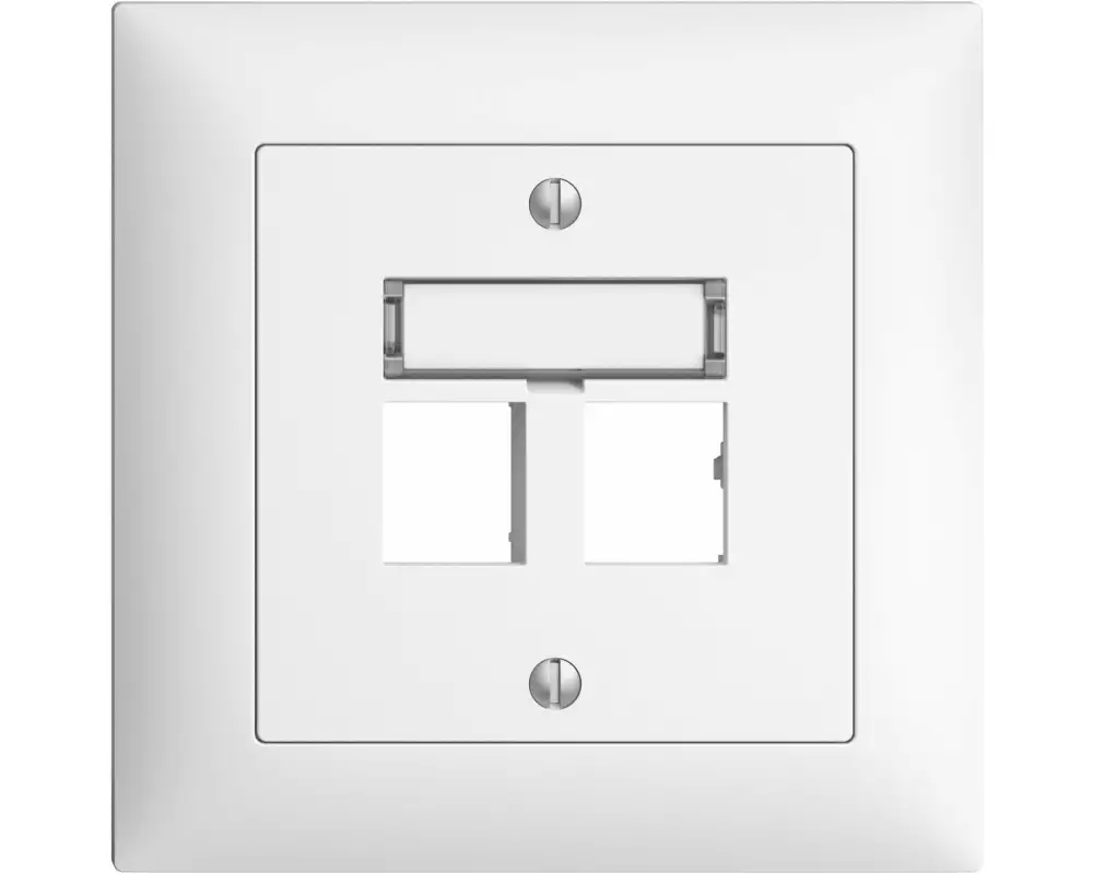 Feller EDIZIOdue Montageset UP R&M freenet 2-fach leer