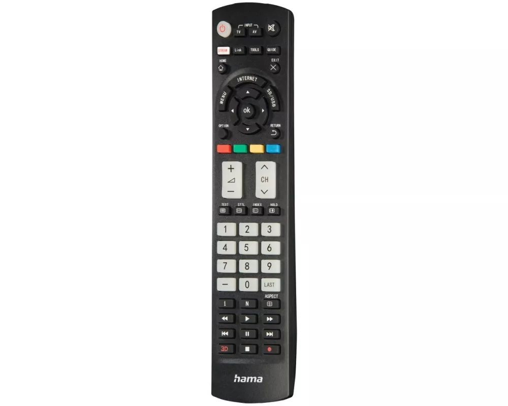Hama Technics AG Universal-Fernbedienung IR lernfähig leuchtende Tasten
