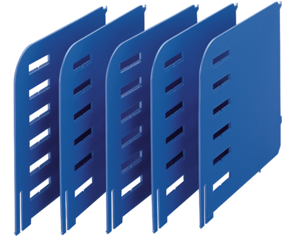 STYRO Trennwände Styrorac blau 280-3015.35 5 Stück