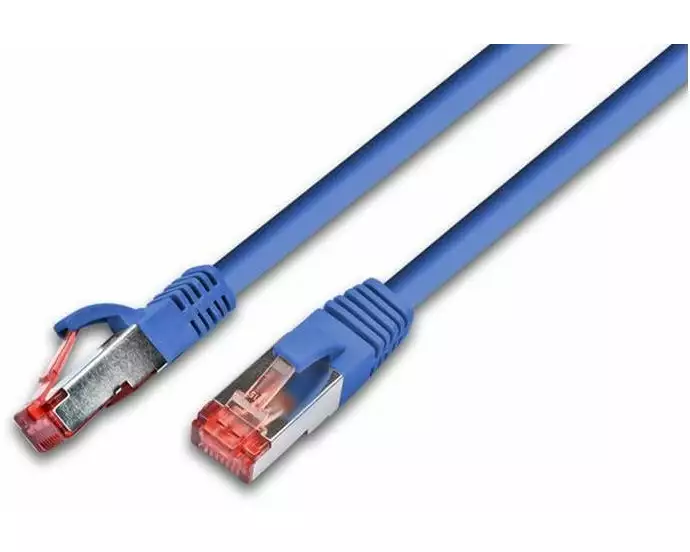 Wirewin Patchkabel RJ-45 - RJ-45, Cat 5e, F/UTP, 2 m, Blau