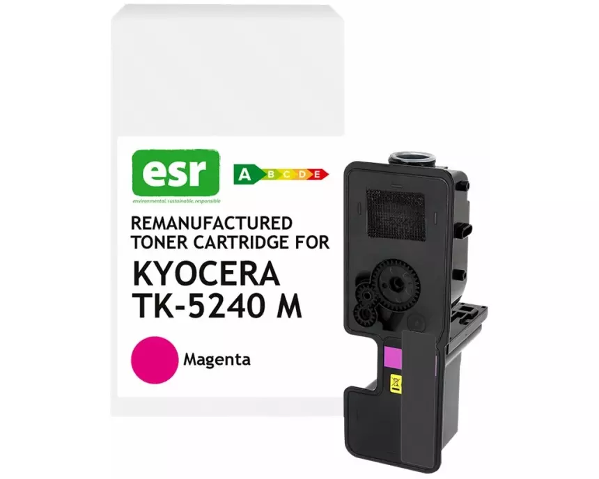 ESR Toner cartridge compatible with Kyocera TK-5240M magenta remanufactured 3.000 pages