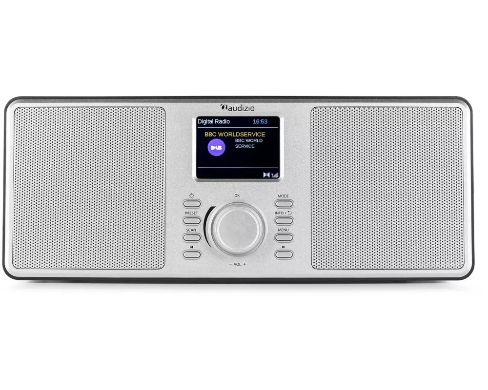 Audizio DAB+ Radio Monza Silber