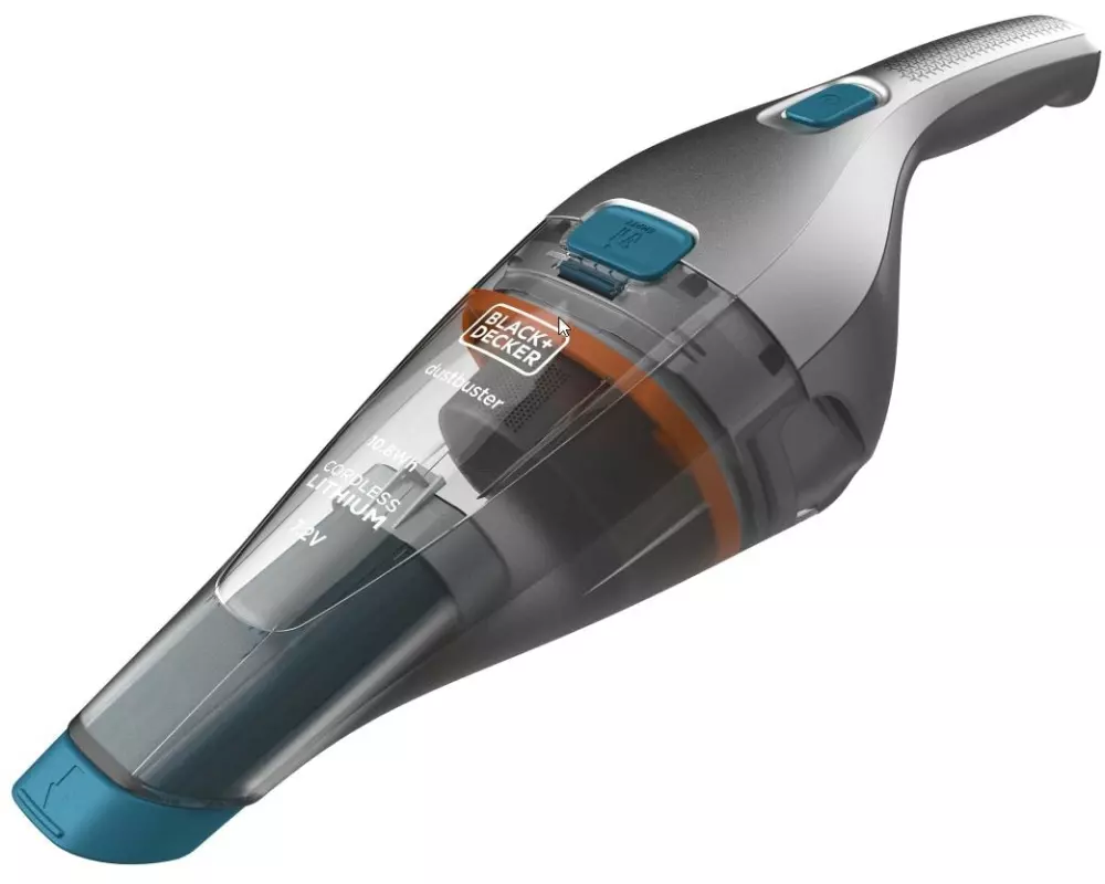 Black & Decker Akku-Handsauger Lithium Dustbuster Blau/Silber