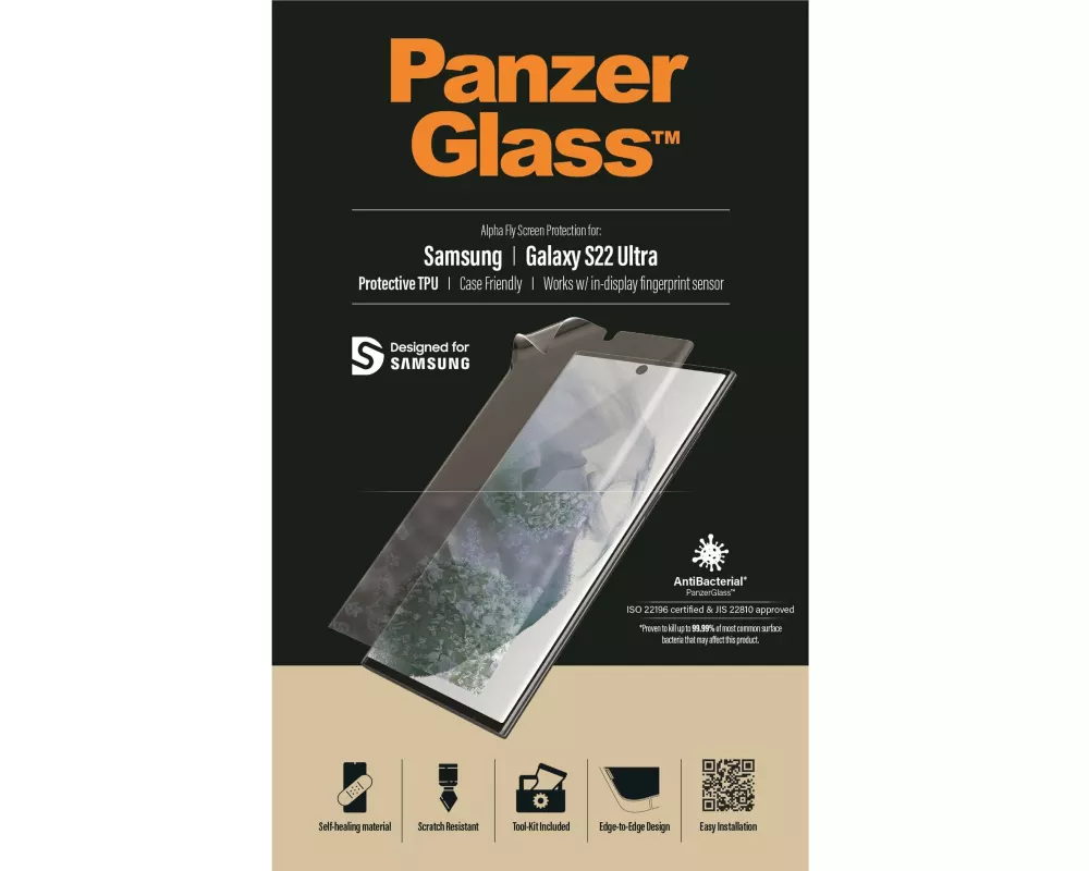 Panzerglass Displayschutz Case Friendly TPU Galaxy S22 Ultra