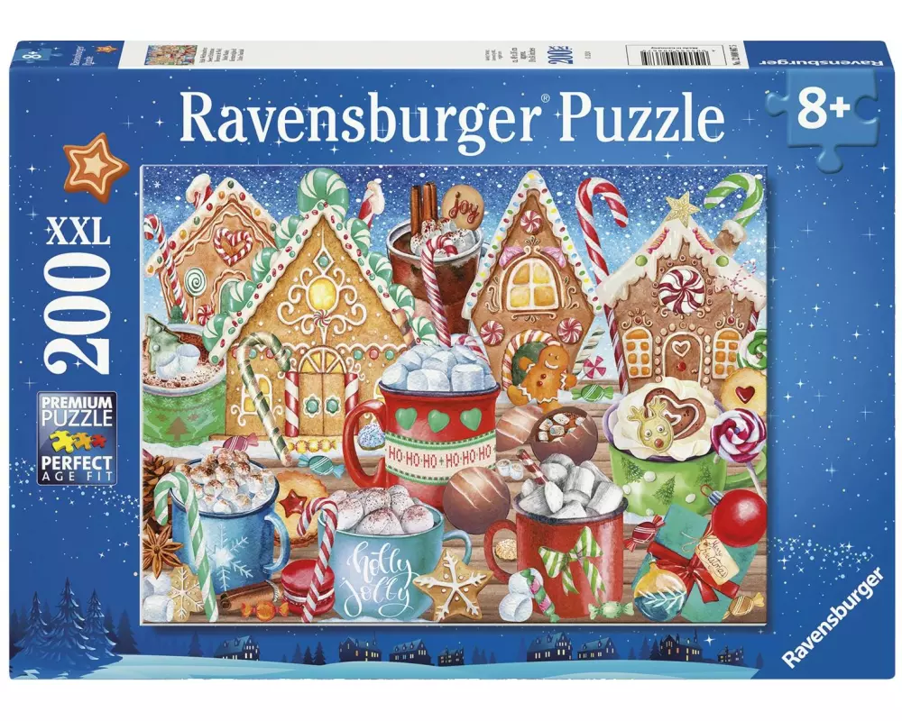 Ravensburger Puzzle Süsse Weihnachten 200 Teile XXL 49 x 36 cm