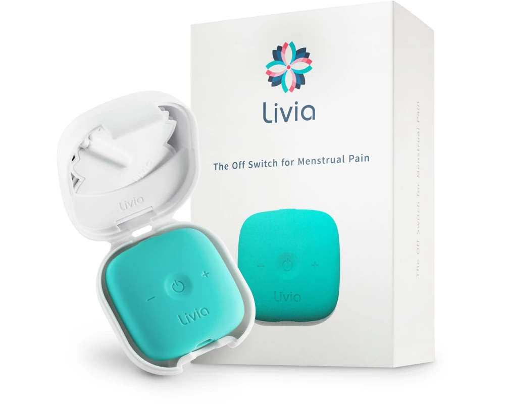 Livia Lösung für Menstruationsbeschwerden Türkis