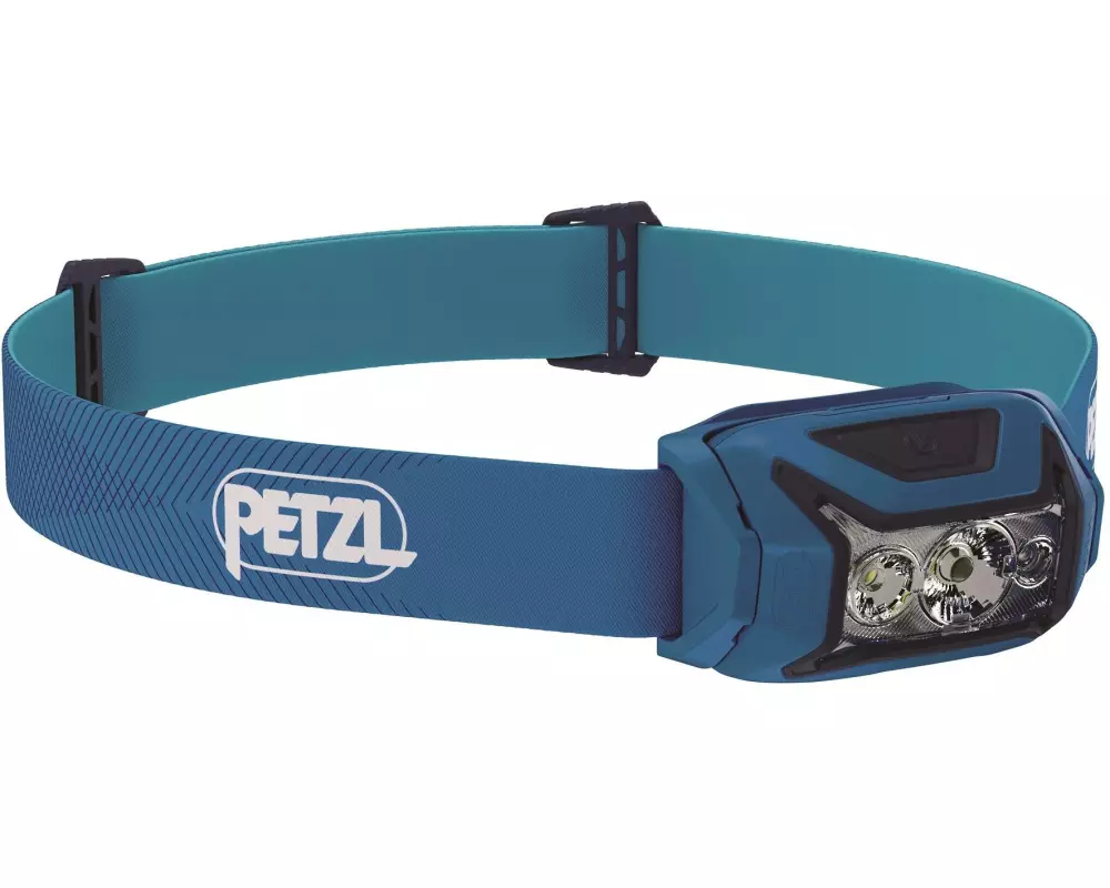 Petzl Stirnlampe Actik Blau, 450 lm