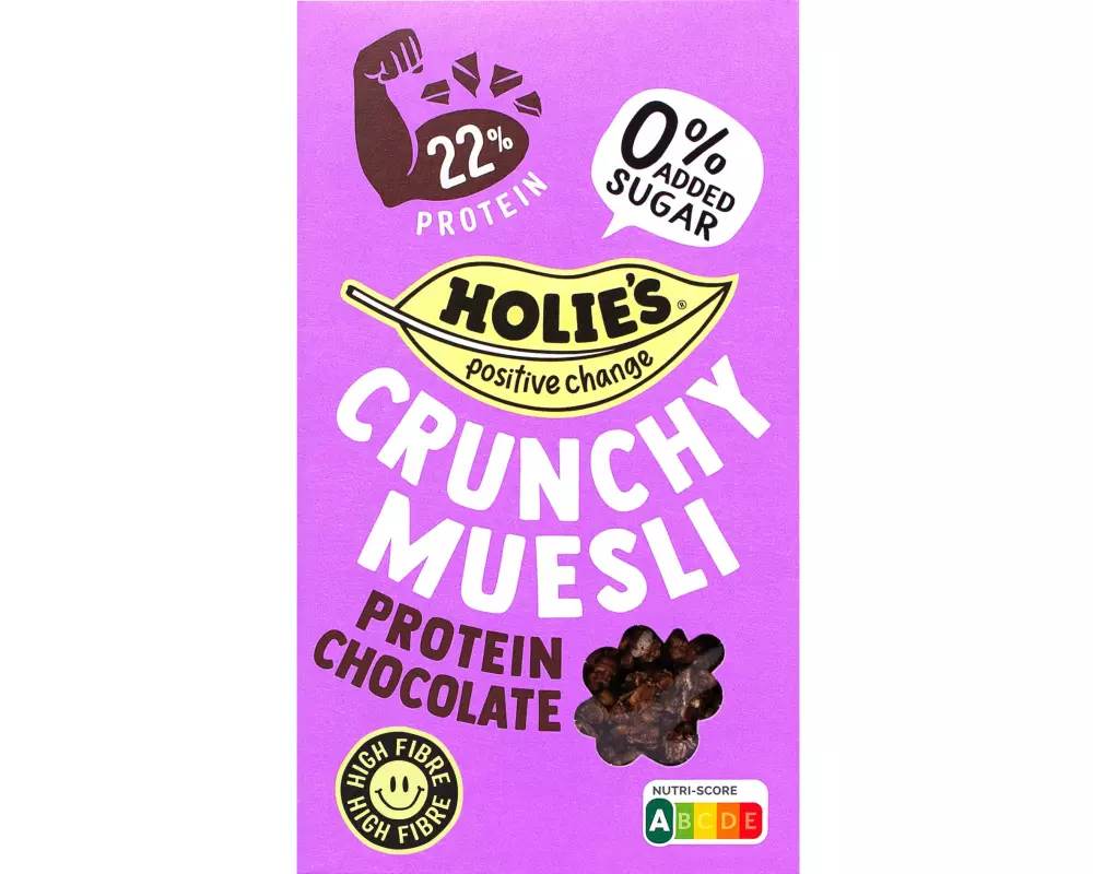 Holie's Crunchy Muesli Protein Chocolate 400 g