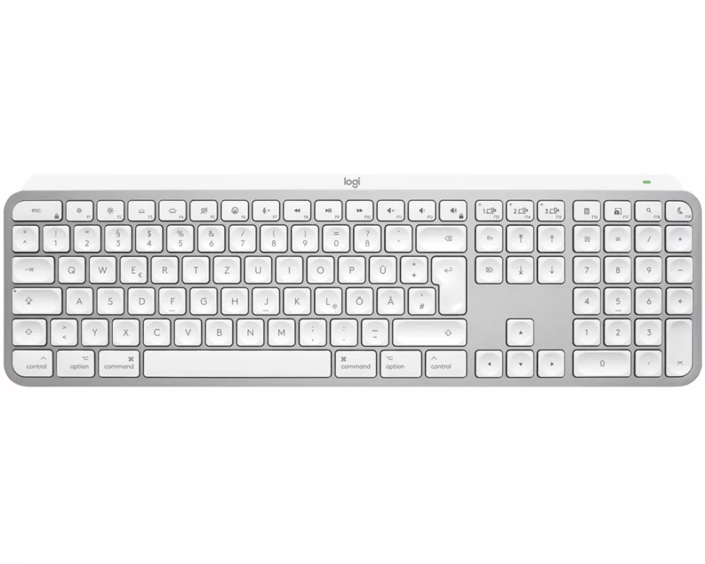 Logitech MX Keys S, for Mac - Pale Grey (DE)