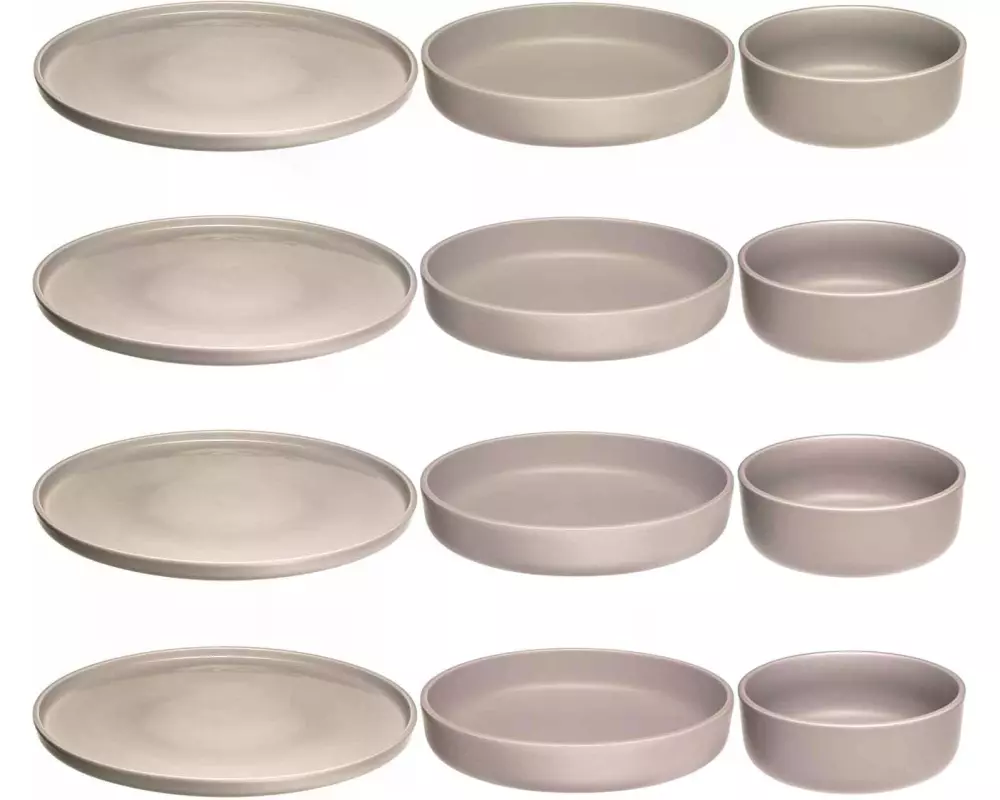 Leonardo Speise-Service Roma 12-teilig, Beige