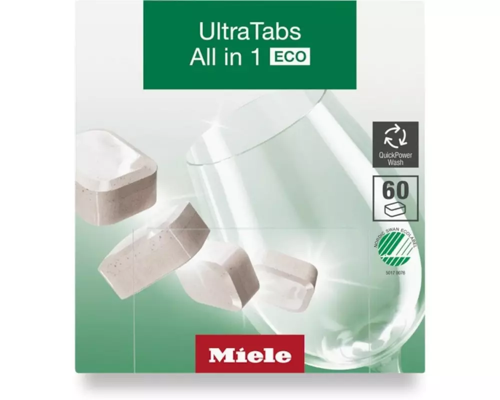 Miele Geschirrspültabs UltraTabs All in 1 ECO 60 Stück