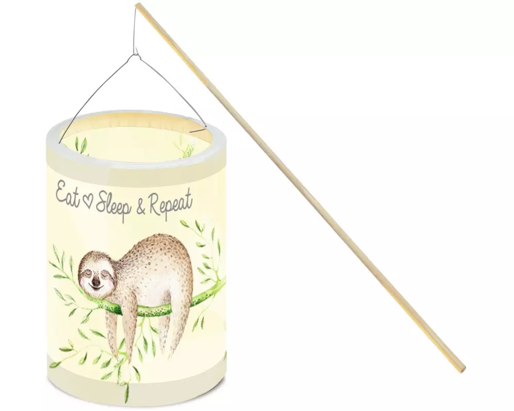 URSUS Laternen-Bastelset Faultier