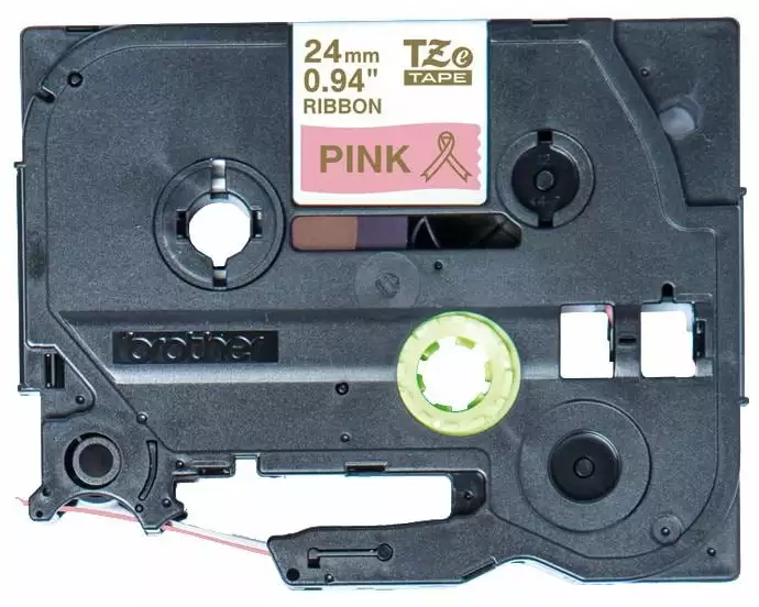 Brother Beschriftungsband TZe-RE54 Gold auf Pink