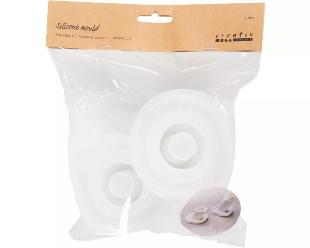 Creativ Company Giessform Silikon Kerzenhalter 1 Stück