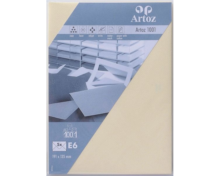 ARTOZ Couverts 1001 E6 107374182 100g, chamois 5 Stück