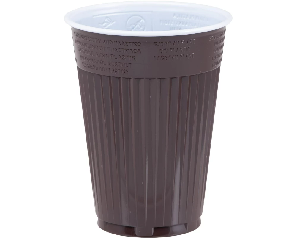 ELCO Einweg-Kaffeebecher 1.8 dl 3000 Stück, Braun