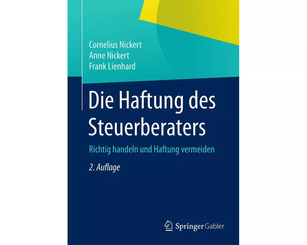 Die Haftung des Steuerberaters