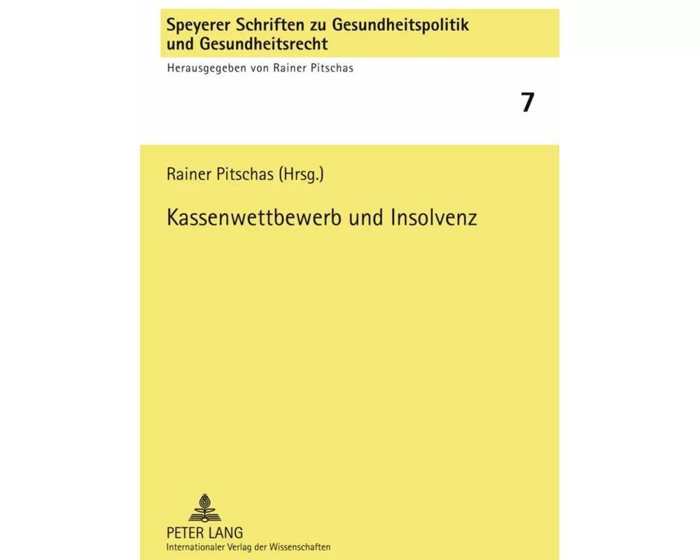 Kassenwettbewerb und Insolvenz