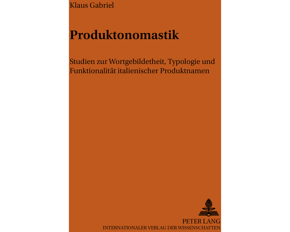 Produktonomastik