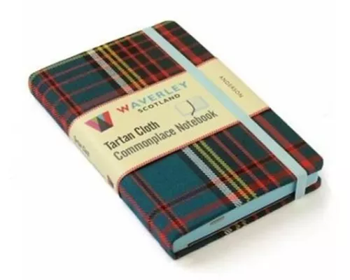Waverley (M): Anderson Tartan Cloth Commonplace Notebook