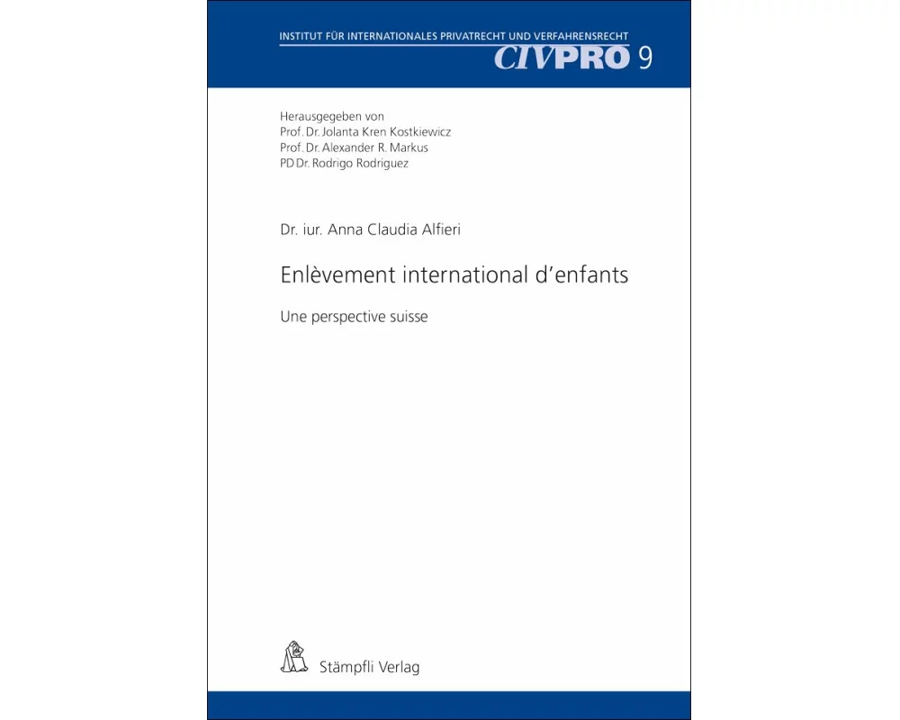 Enlèvement international d'enfants
