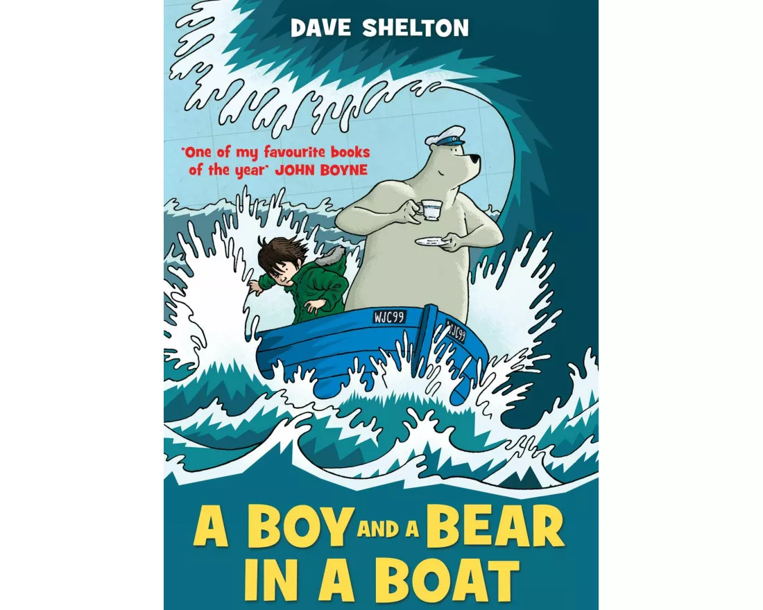 A Boy and a Bear in a Boat