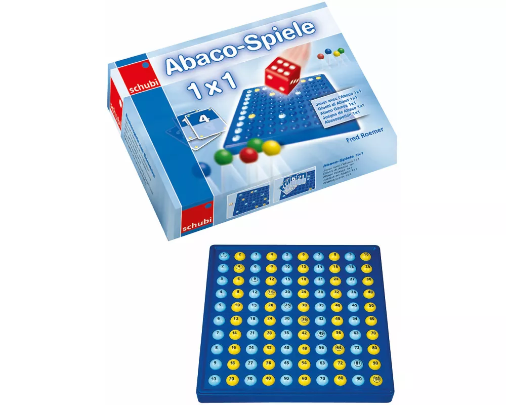 Abaco-Spiele 1x1 mit Abaco