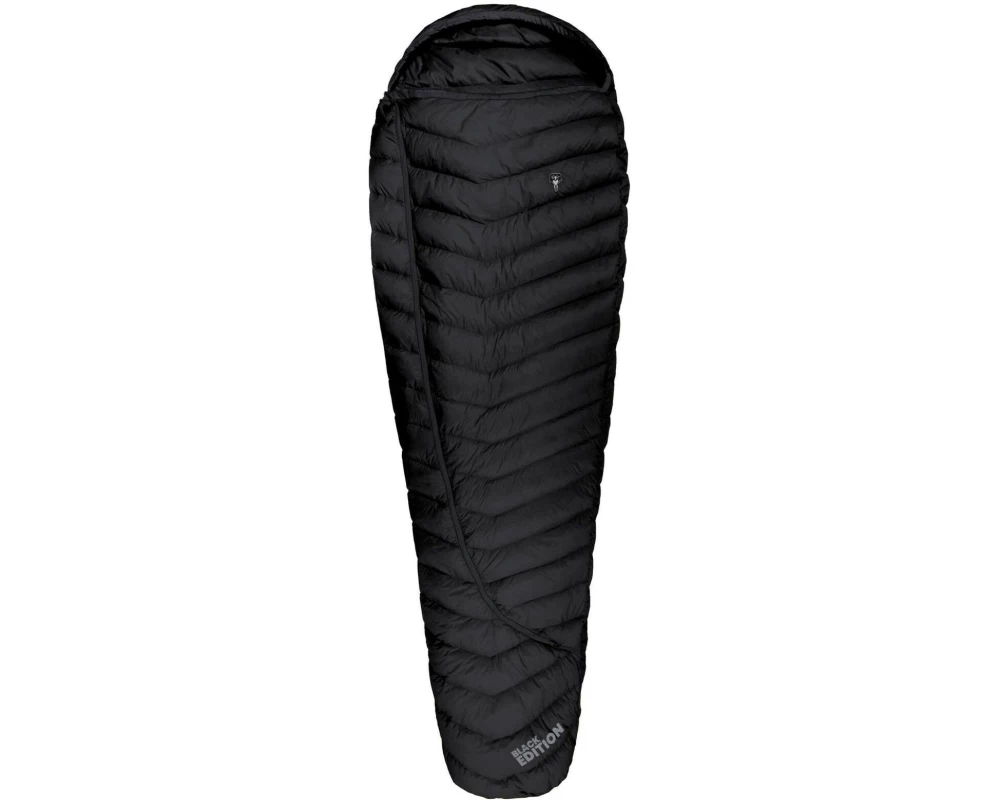 Grüezi Bag Schlafsack DownWool Extreme Light 2.0 8 °C 175 cm, Schwarz